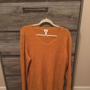 Mustard Yellow Dress Barn Long Sleeve Top